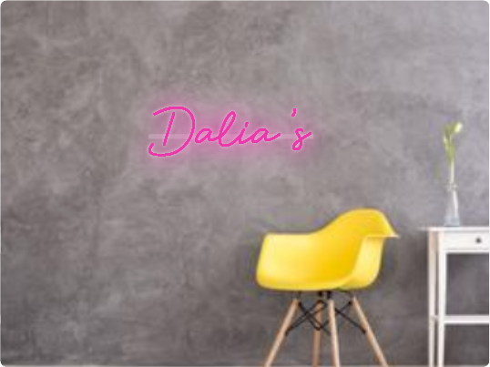 Custom text: Dalia